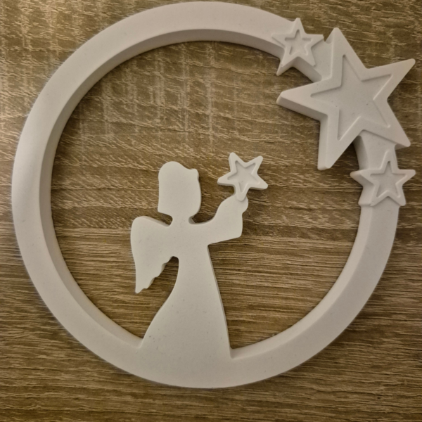 Haengender Blumenkranz zu Weihnachten Weihnachtsmann Ornament Engel