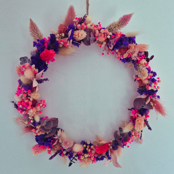 Voll bedeckter Blumenring mit 20cm Durchmesser